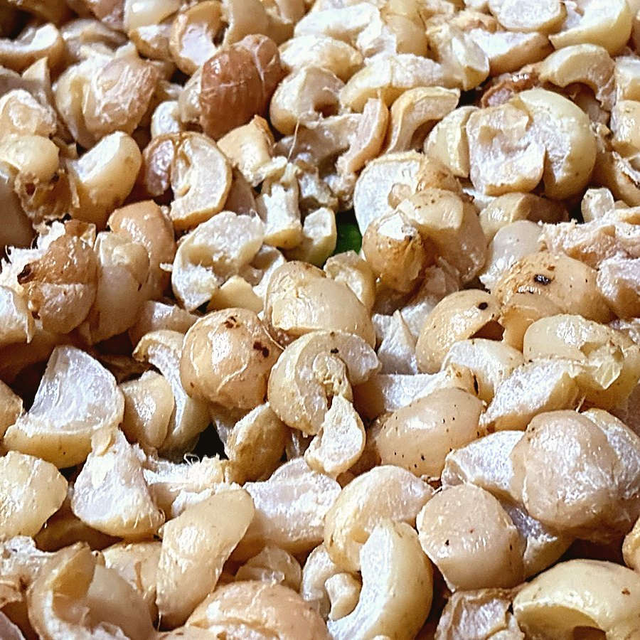 Cut and prepared pieces in a bowl